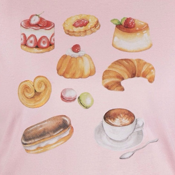 State of Mine Graphic Baby Tee Pink T-Shirt - Picture 4 of 5